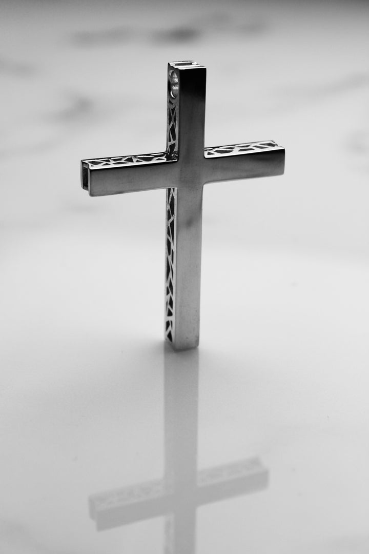 Hidden Depths Cross Pendant