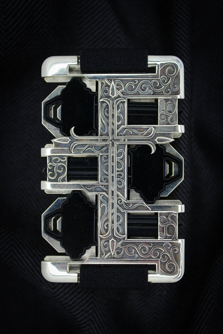 Argentum Cross Key-Keeper